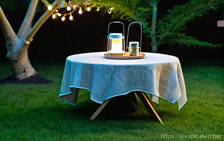 이색피크닉 여름 필수 아이템 - **"Gourmet Charcuterie & Chill"**
    A beautifully arranged picnic setup under the gentle shade of ...